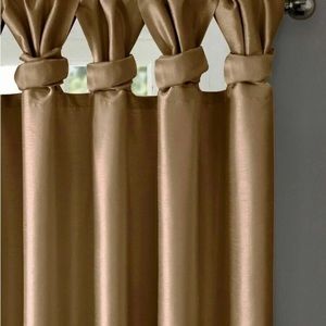 Madison 2 faux silk curtains. Brand new.